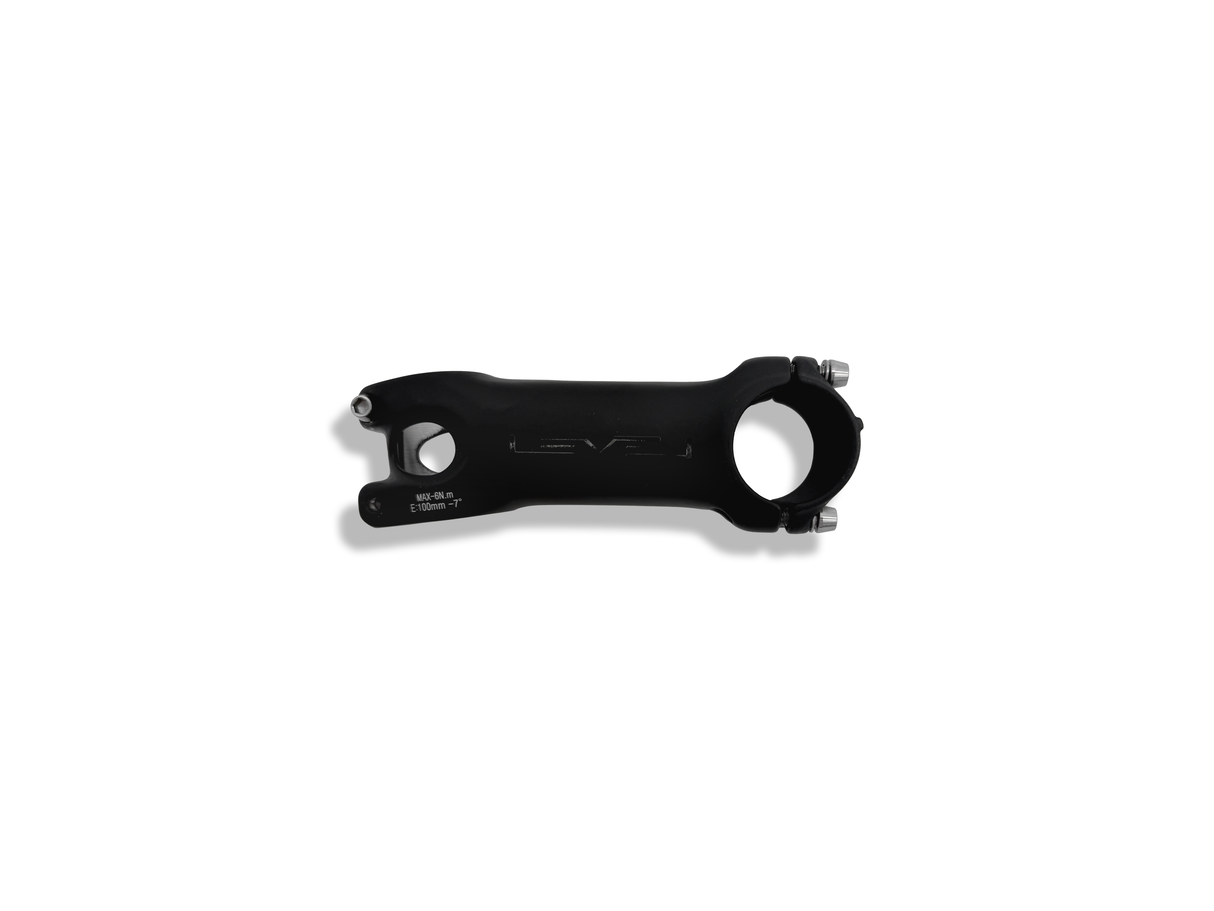 Ribble Level UD Carbon Look Alloy Stem - Black - Sportandleisure.com