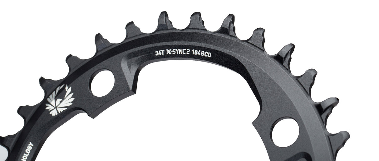SRAM X-SYNC 2 12 Speed Chainring - 34T - 104mm BCD - Sportandleisure.com