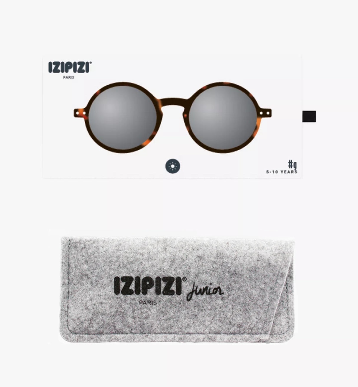 Izipizi Sun Junior Round Sunglasses - Tortoise - Sportandleisure.com