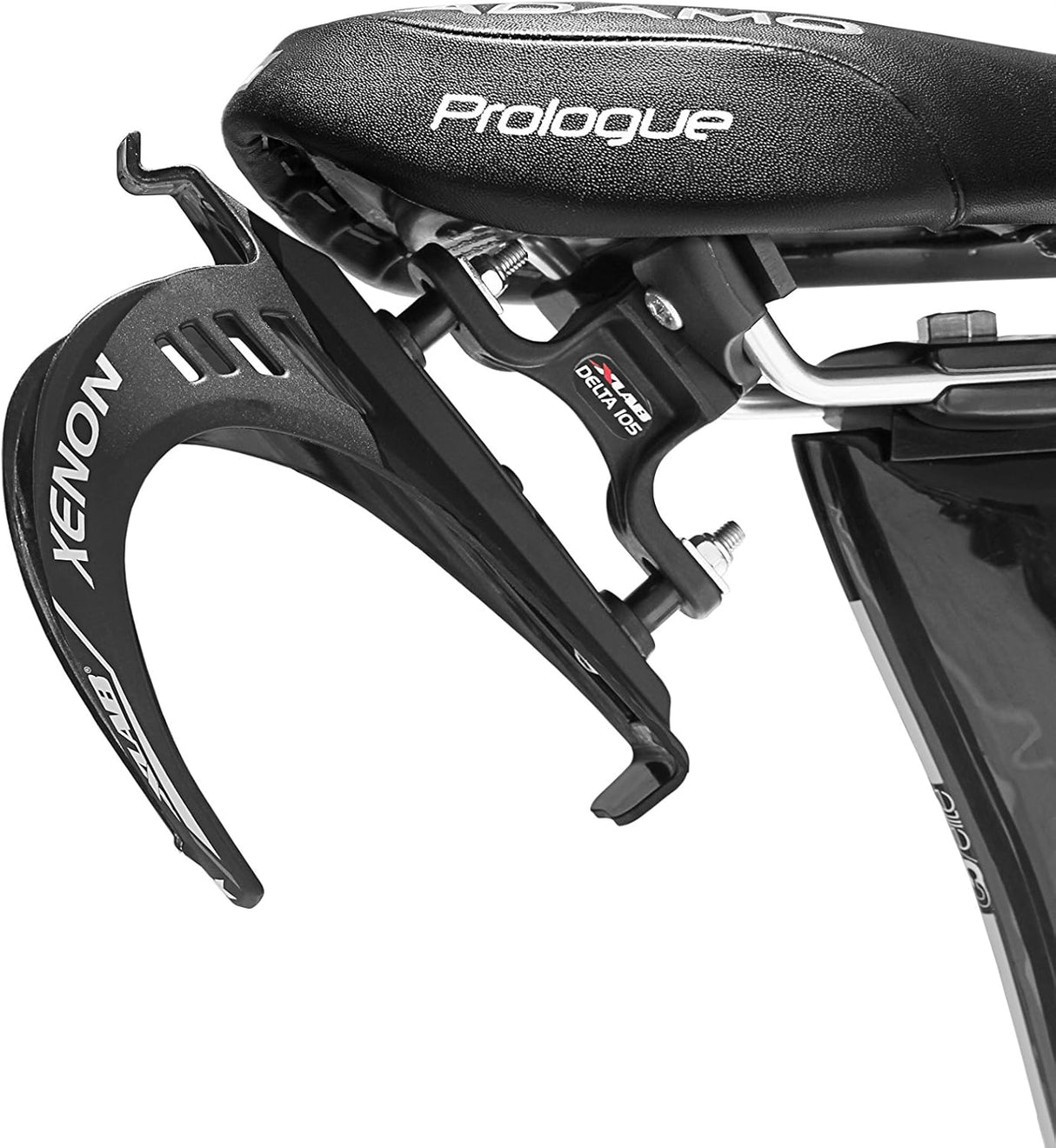 XLAB Delta 105 Single Bottle Hydration Saddle Mount Bottle Cage - Sportandleisure.com