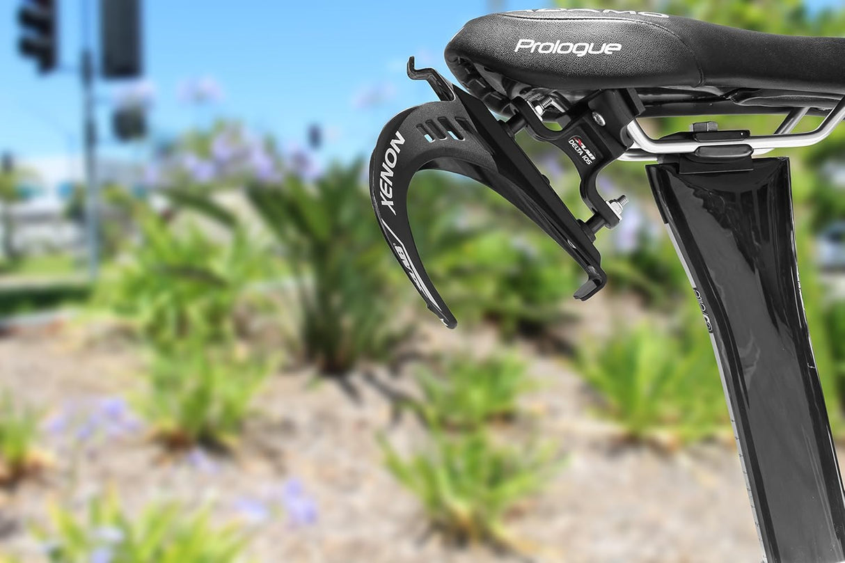 XLAB Delta 105 Single Bottle Hydration Saddle Mount Bottle Cage - Sportandleisure.com