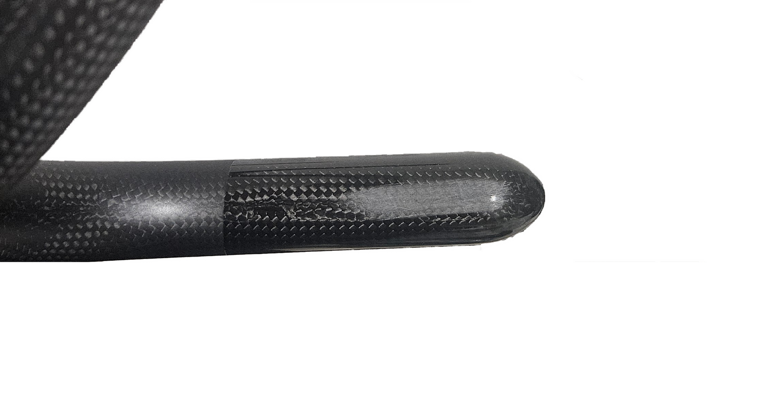 Pro Vibe Carbon Track Bars - 420mm - 31.8mm - Sportandleisure.com
