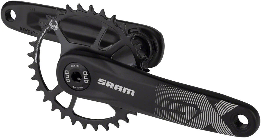 SRAM SX Eagle Boost DUB 12 Speed Chainset - Sportandleisure.com