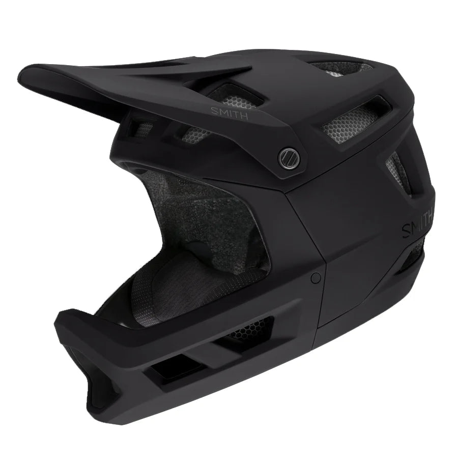 Smith Mainline Full Face Bike Helmet - Matte Black - Medium - Sportandleisure.com