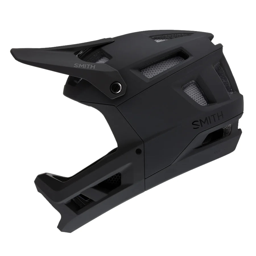 Smith Mainline Full Face Bike Helmet - Matte Black - Medium - Sportandleisure.com