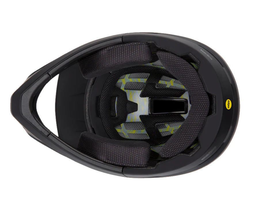 Smith Mainline Full Face Bike Helmet - Matte Black - Medium - Sportandleisure.com