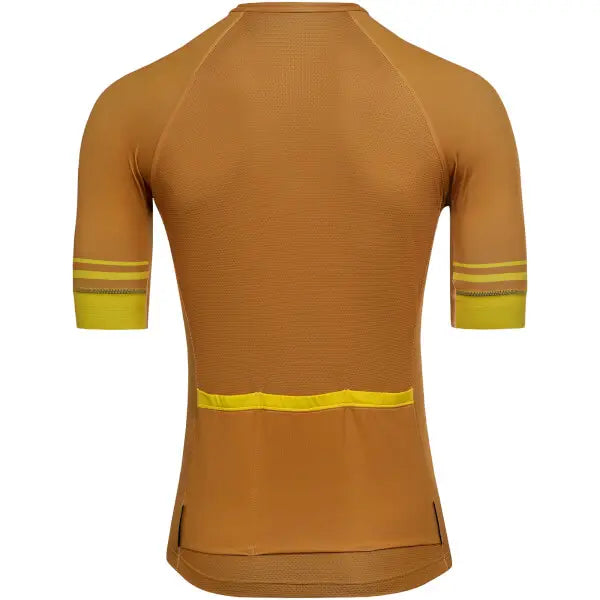 PBK Altitude Men's Cycling Jersey - Yellow - Large - Sportandleisure.com