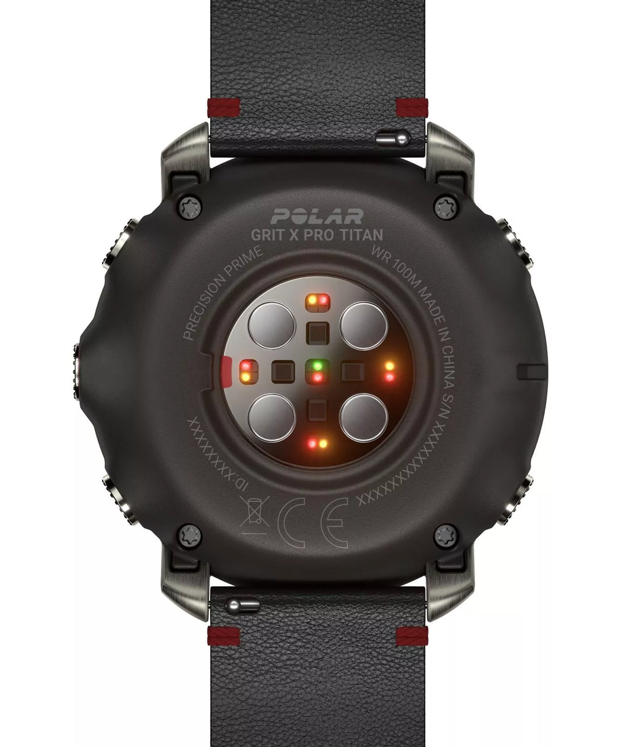 Polar Grit X Pro Titan M/L Smartwatch - Black - Sportandleisure.com
