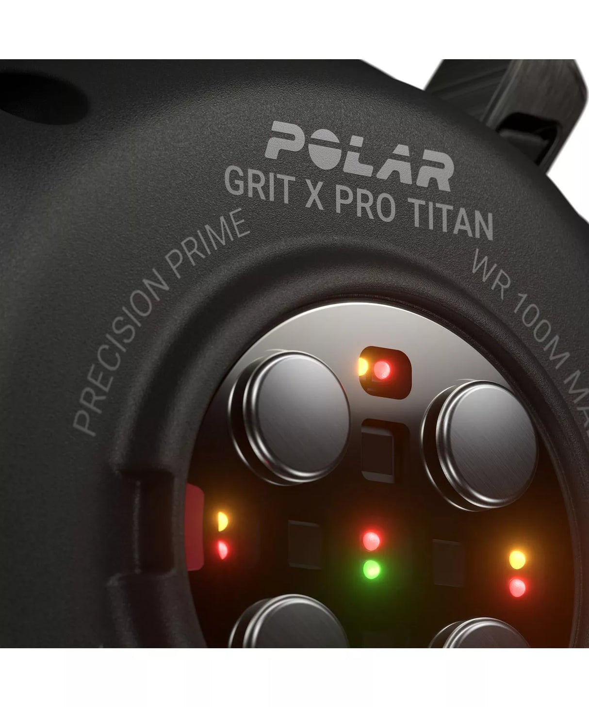 Polar Grit X Pro Titan M/L Smartwatch - Black - Sportandleisure.com