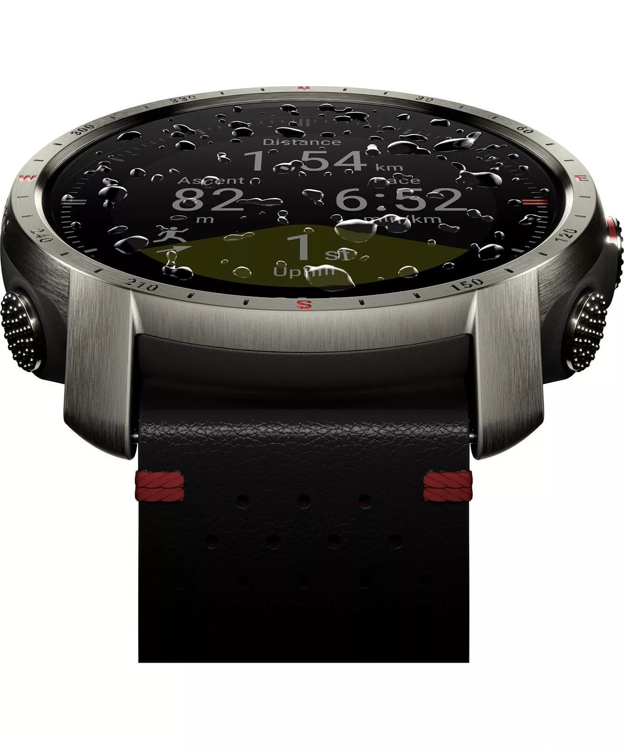 Polar Grit X Pro Titan M/L Smartwatch - Black - Sportandleisure.com