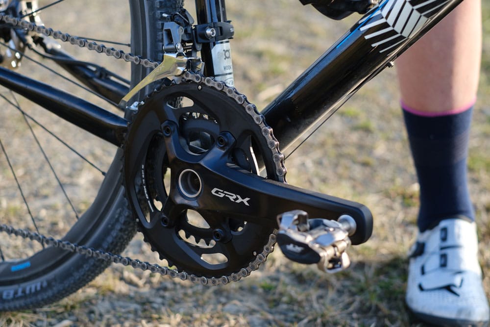 Shimano GRX FC-RX600 2x Chainset - 46/30 - Sportandleisure.com