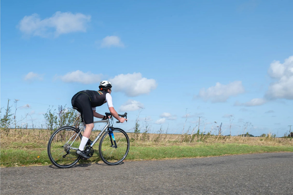 Tifosi Rostra All Road Bike - Tiagra Groupset - Silver - Sportandleisure.com