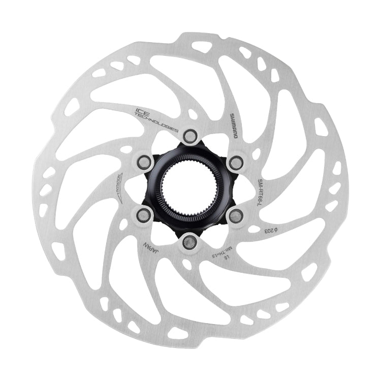 Shimano SM-RT68 Ice Tech Centre Lock Rotor - Silver - Sportandleisure.com