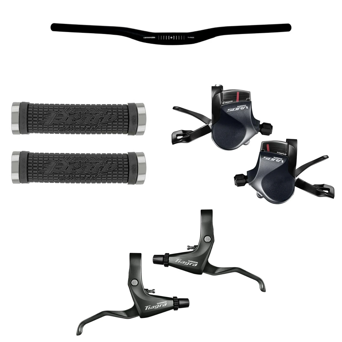 Shimano Sora 2 x 9 Speed Flat Bar Conversion Kit | Sport & Leisure