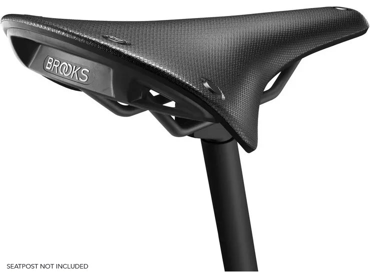 Brooks Cambium C17 Gravel Bike Saddle - Black - Sportandleisure.com