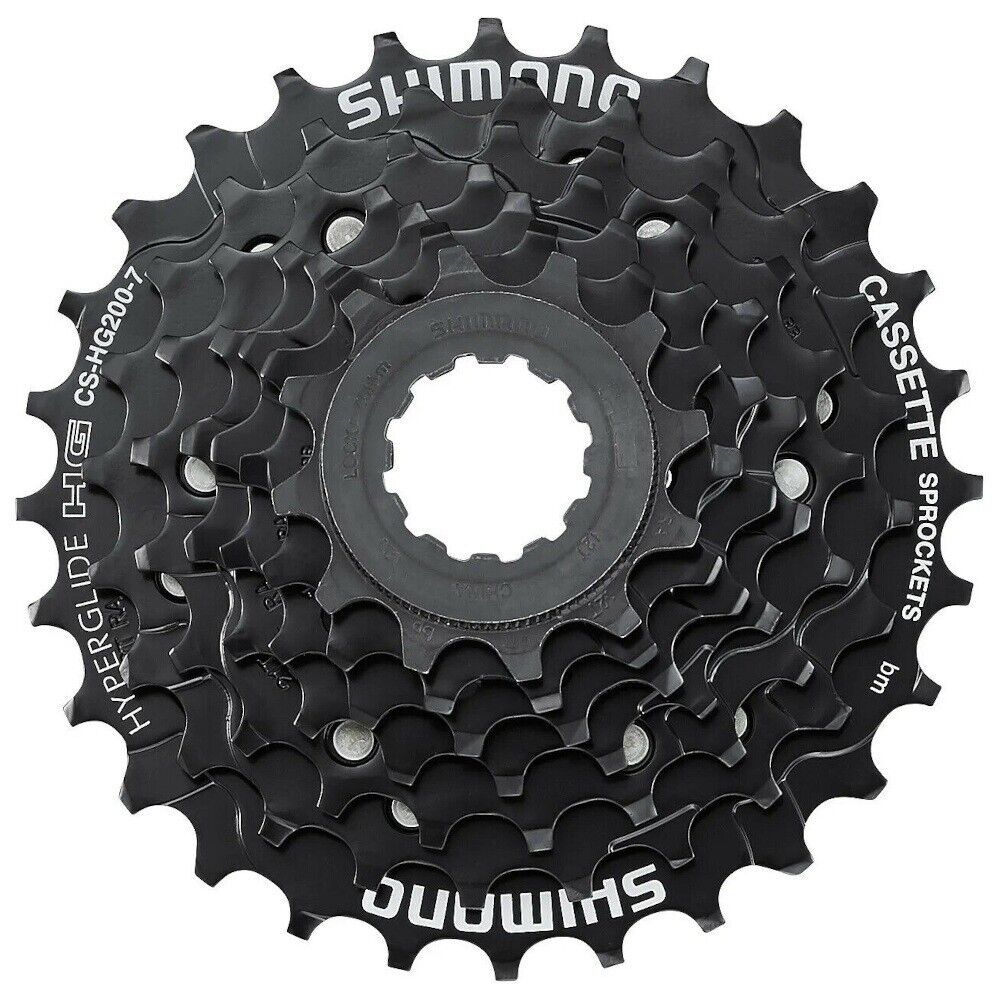 Shimano CS-HG200-7 Speed Cassette - Sportandleisure.com