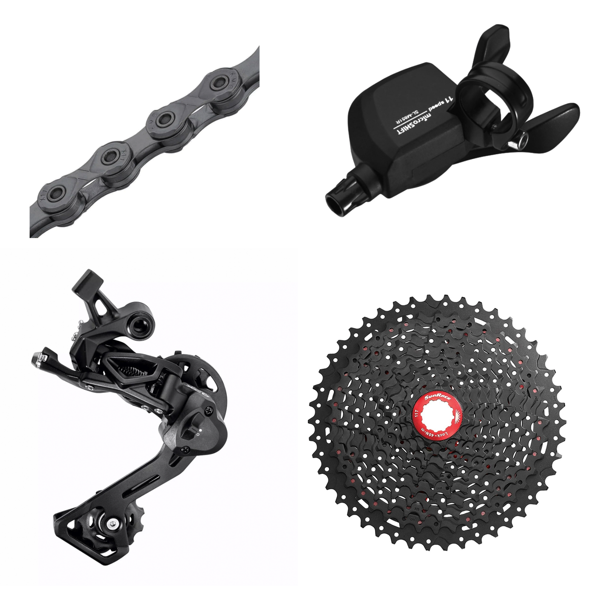 microSHIFT XLE 11 Speed Drivetrain Groupset - Sport & Leisure