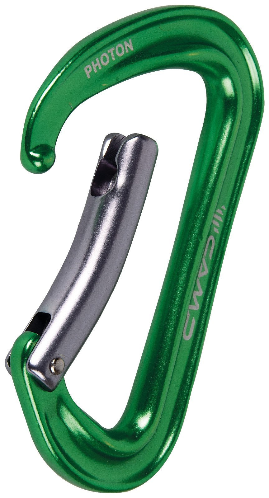 Camp Photon 2468 Bent Gate Rock Climbing Lightweight 36g Carabiner - Green