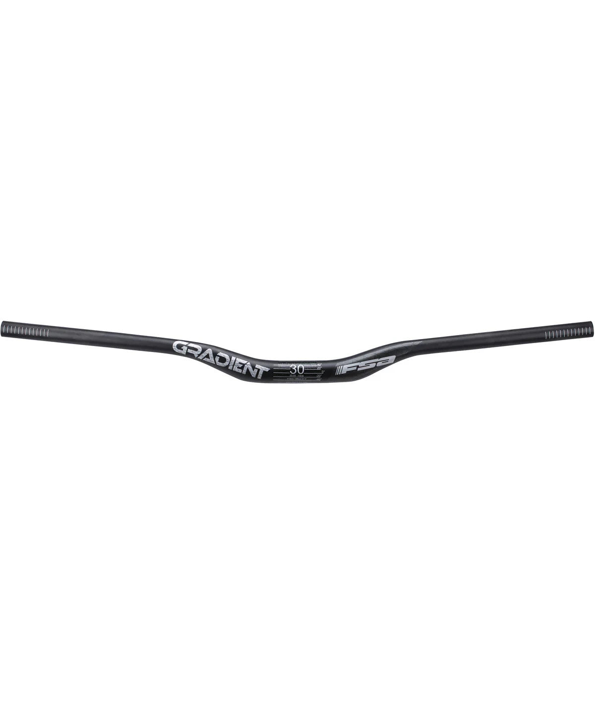FSA Gradient 35mm Carbon Riser Bars - 30mm Rise - 800mm Width