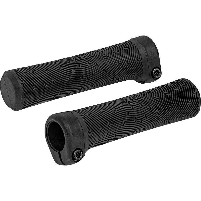 HUP VLG-2061D Kids 19mm Lock On Handlebar Grips - Black