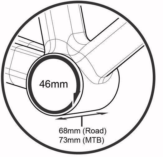 Prestine PT-6637 PF30 Bottom Bracket