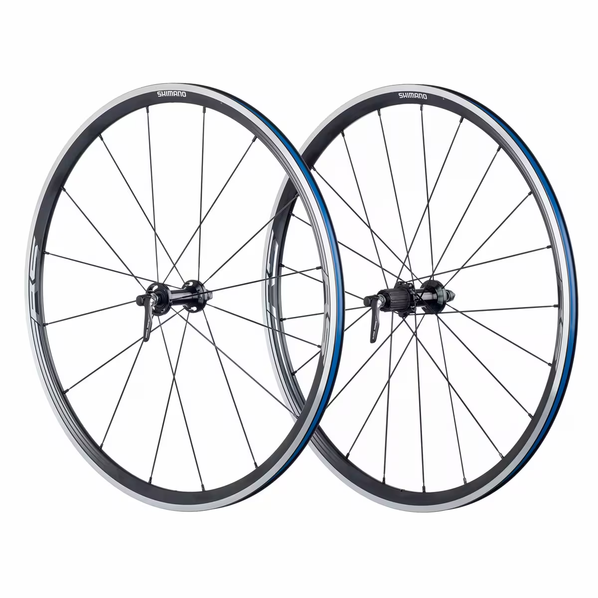 Shimano RS330 700c Clincher Quick Release Rim Brake Wheelset – 9/10/11 Speed