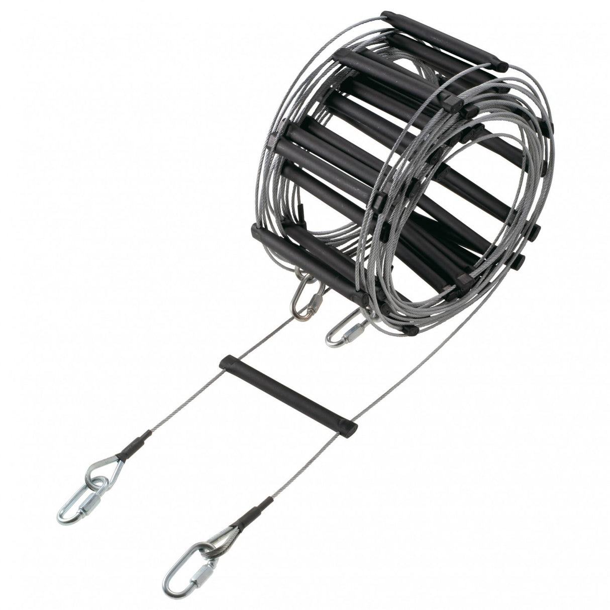 Camp 10 Metre Galvanised Steel Cable Ladder With 33 Steps
