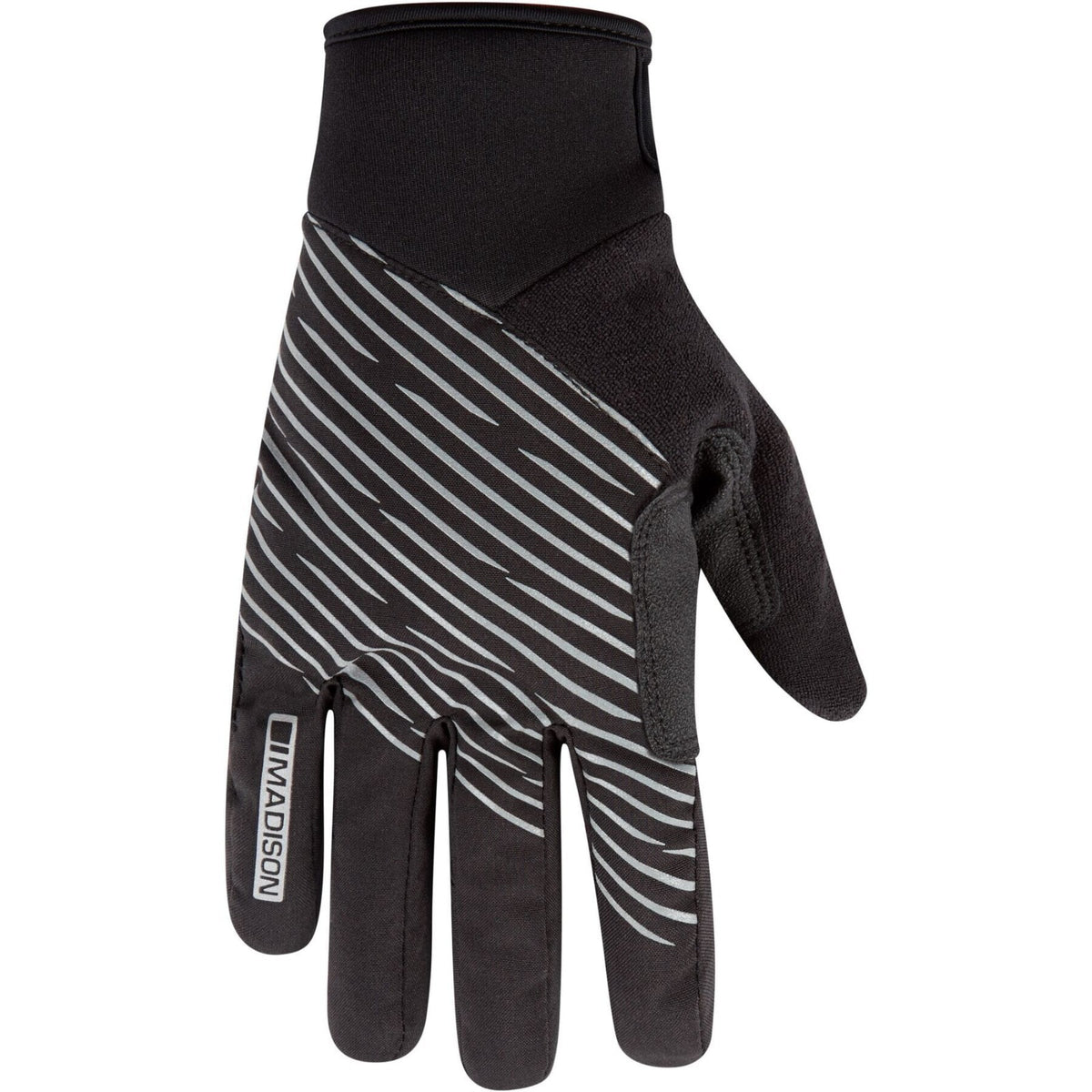 Madison Stellar Youth Reflective Waterproof Thermal Gloves - Black - Age 5-6
