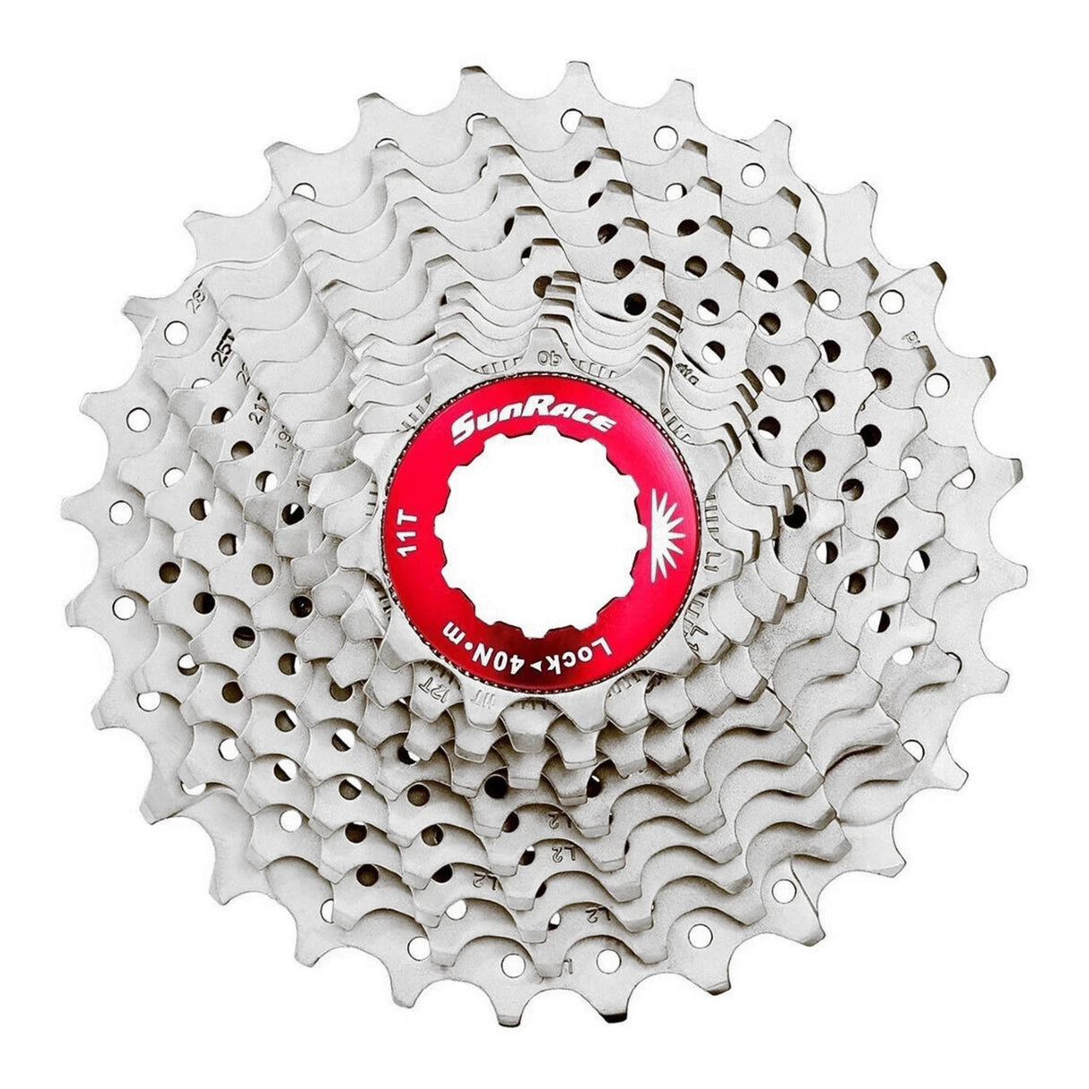 SunRace CSRX0 10 Speed Lightweight Road Bike Cassette - 11-32T