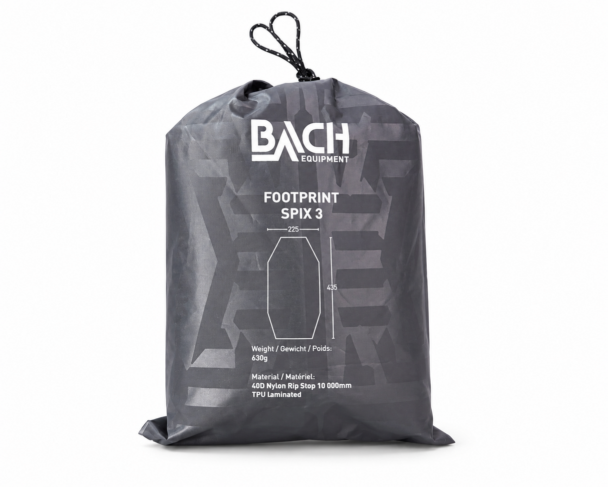 Bach Spix 3 Footprint Groundsheet Tent Floor Protector Tarp 40D Ripstop Nylon