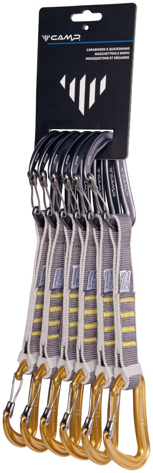 Camp Dyon Express KS (Pack Of 6) Climbing Quickdraws - Choose Size