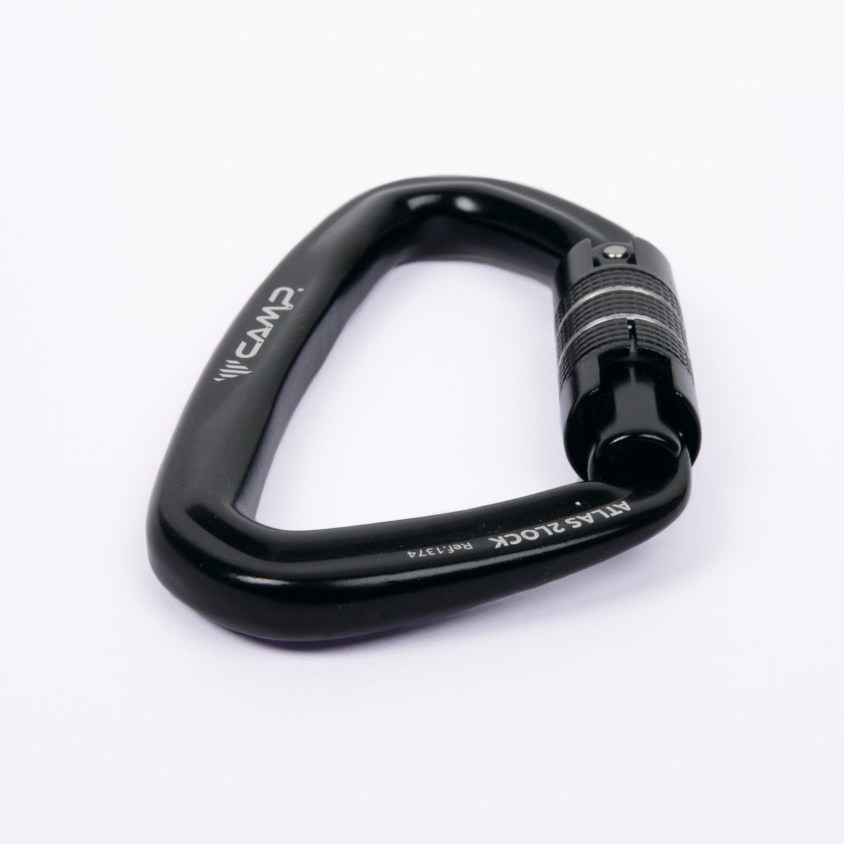 Camp Atlas 2Lock Climbing Carabiner - Black