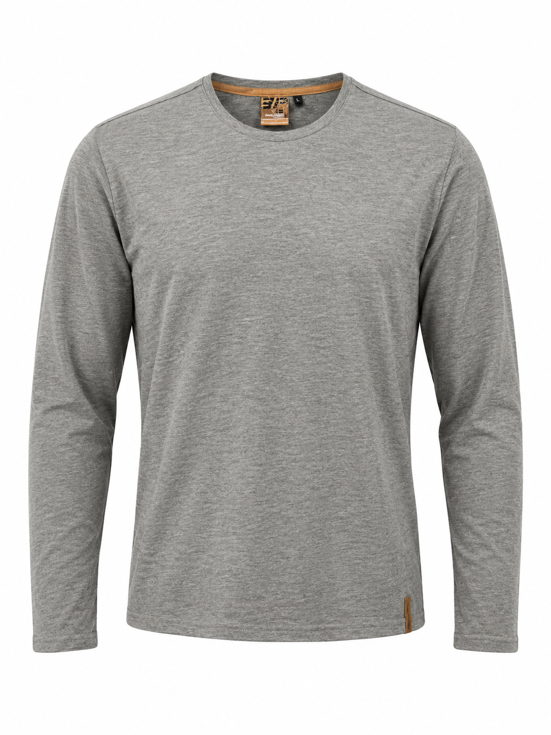 ICEPEAK LAEC Mens T-Shirt Long-Sleeved Crew Neck Mid-Layer