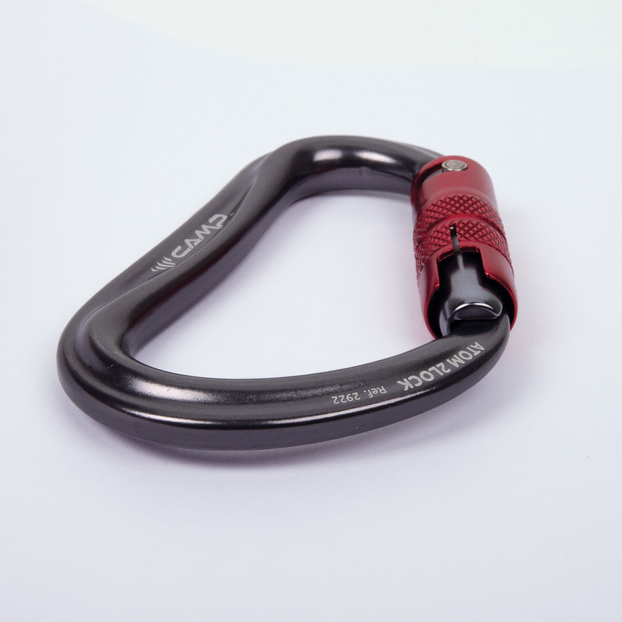 Camp Atom 2Lock Climbing Carabiner - Gunmetal