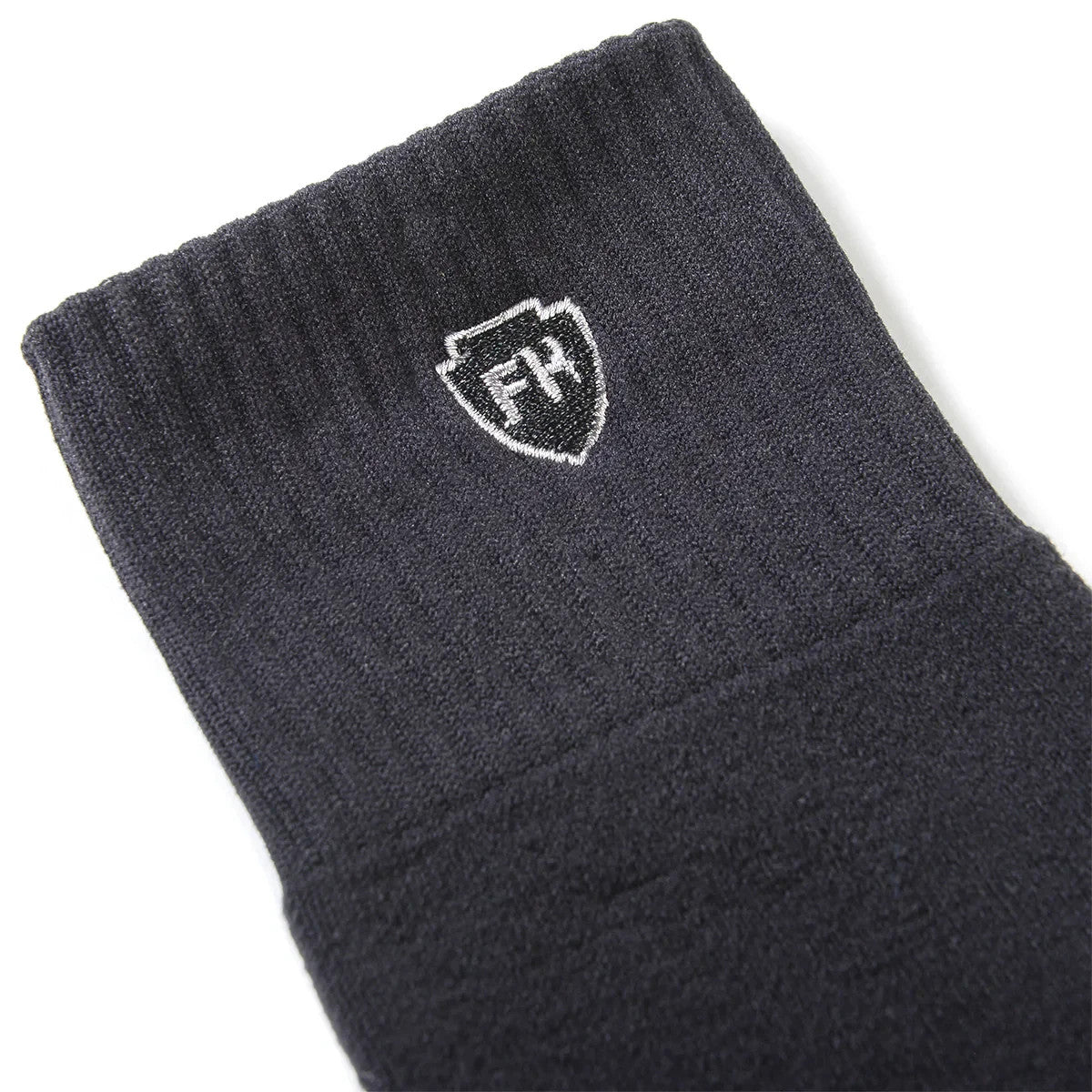 Fasthouse Youth Stealth Moto Sock Black - One Size