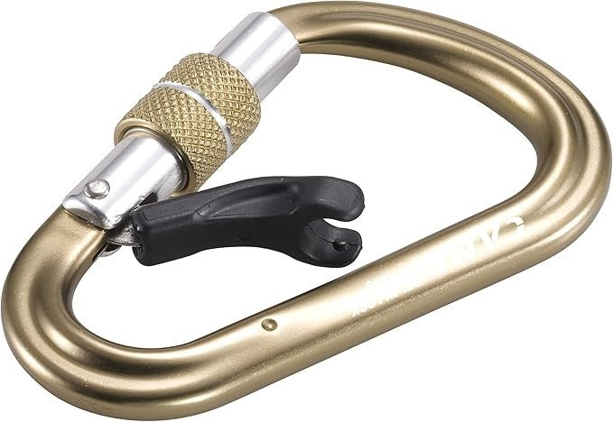 Camp HMS Belay Lock Climbing / Tactical Carabiner - Bronze
