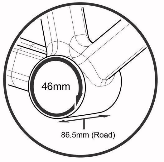 Prestine PT-6635SL BB386 Bottom Bracket