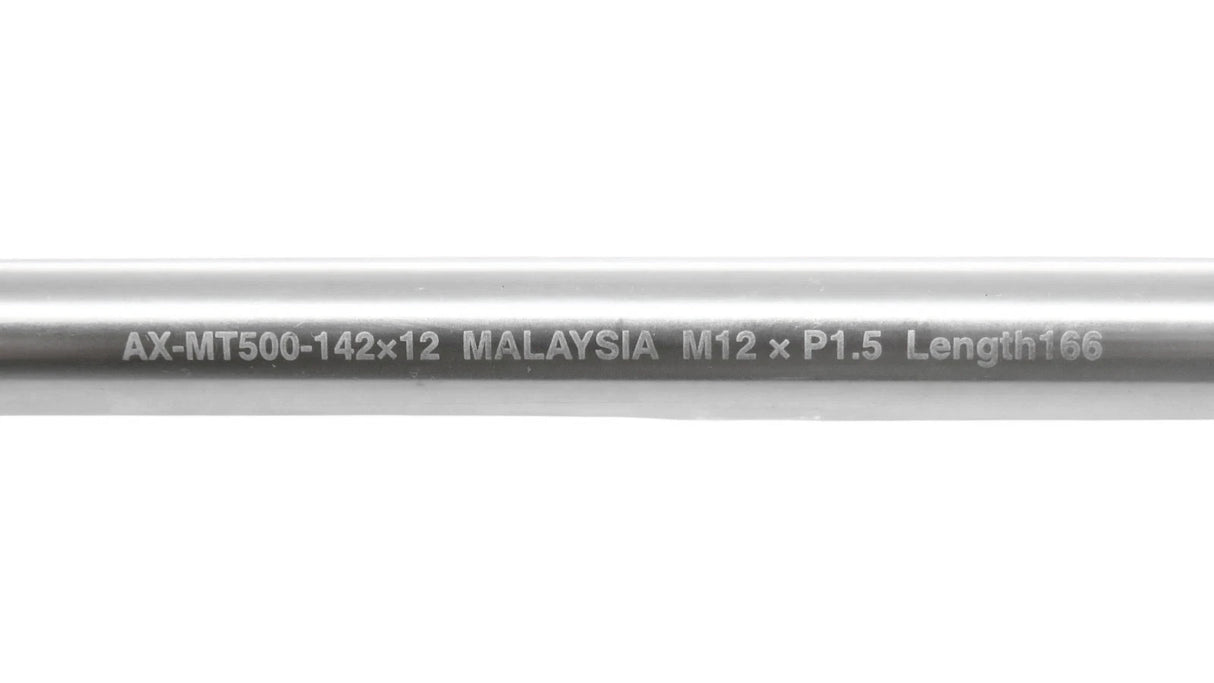 Shimano AX-MT500 E-Thru Rear Axle 12 x 142mm - 172mm Length / M12 x 1.5mm