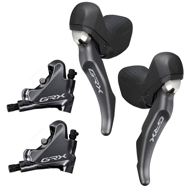 Shimano GRX ST-RX810 11 Speed Hydraulic Shifter Set - Sportandleisure.com