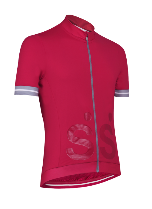 La Classica Abetone Men's Cycling Jersey - Sensual Red - Sportandleisure.com
