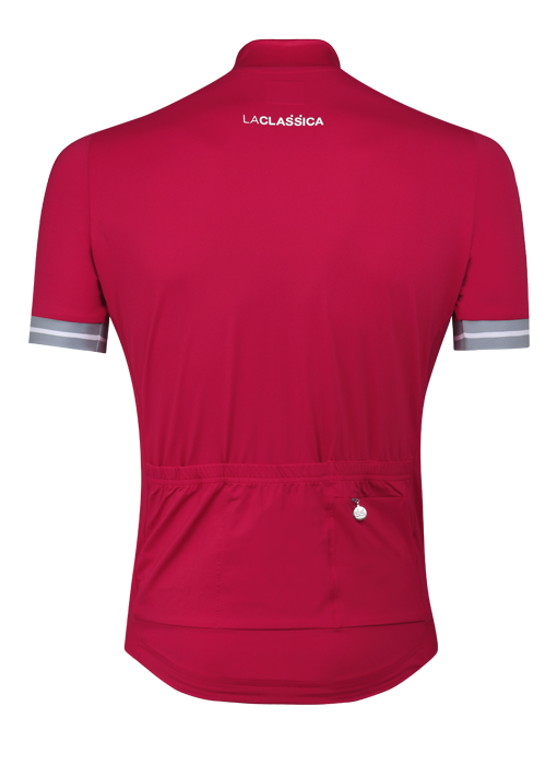 La Classica Abetone Men's Cycling Jersey - Sensual Red - Sportandleisure.com
