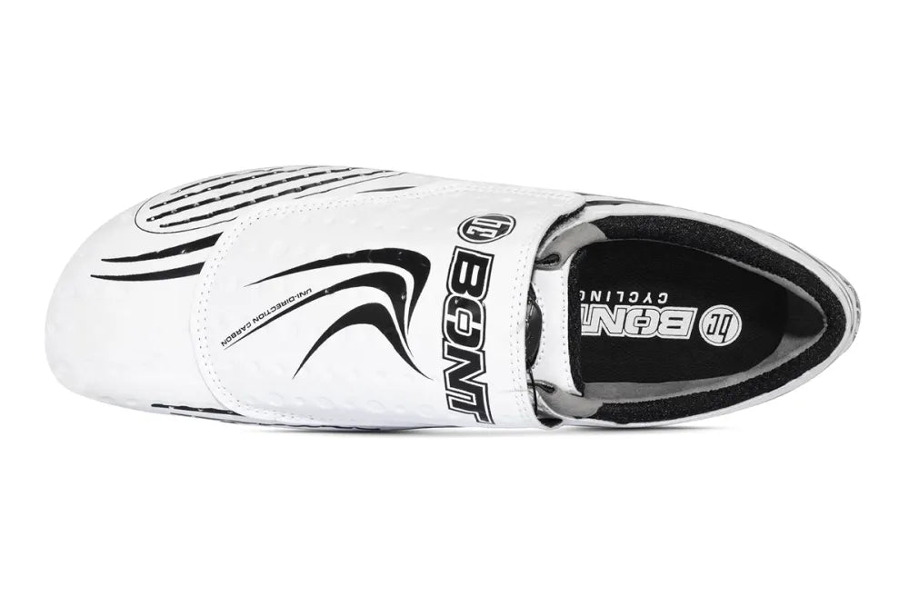 Bont Crono MK2 Cycling Shoes - White/Black - EU 45 - Sportandleisure.com