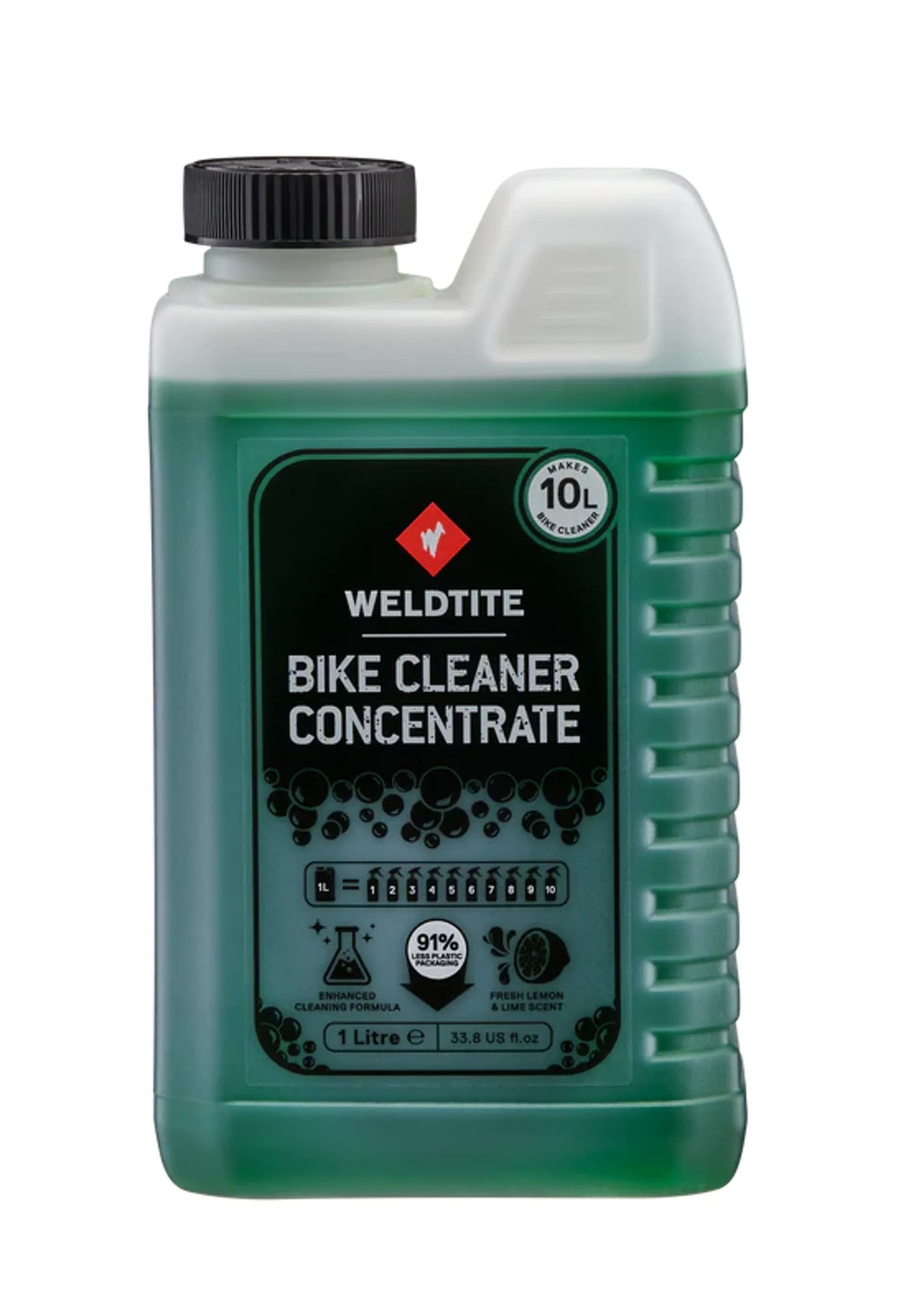 Weldtite Bike Cleaner Concentrate - 1 Litre - Lime - Sportandleisure.com