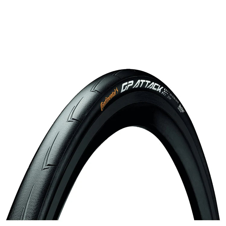 Continental Grand Prix Attack III Black Chili Foldable Road Tyre - 700 x 23c - Sportandleisure.com