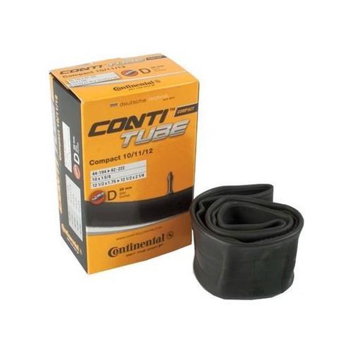 Continental Compact 10" / 11" / 12" Inner Tube - Dunlop Valve - Sportandleisure.com