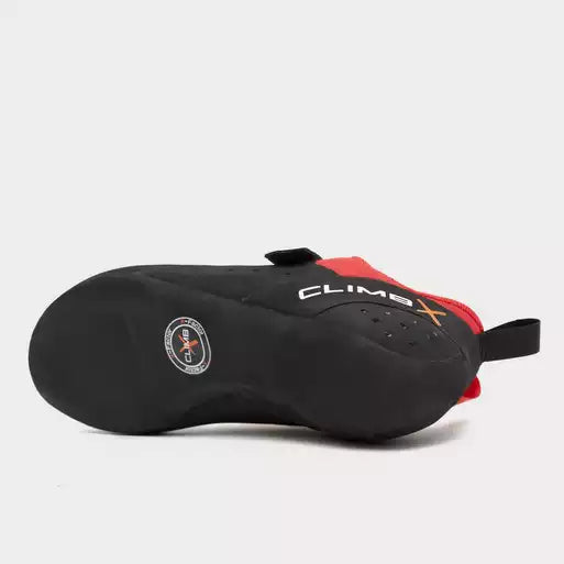 ClimbX Ascent Climbing Shoes - Red - Sportandleisure.com