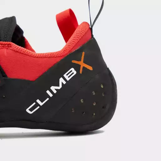 ClimbX Ascent Climbing Shoes - Red - Sportandleisure.com