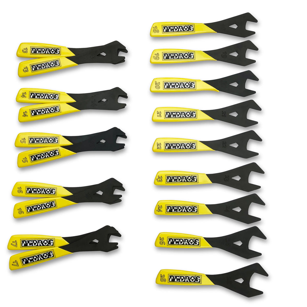 Pedro s 19 Piece Cone Wrench Set pedro-s-19-piece-cone-wrench-set