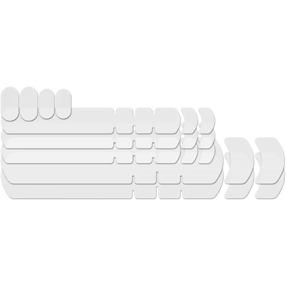 Lizard Skins Frame Wrap Kit - Matte Clear - Sportandleisure.com