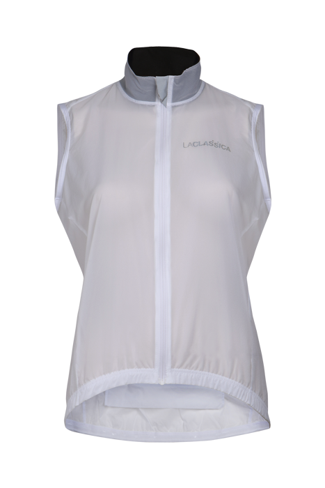 La Classica Ghisallo Women's Cycling Gilet - White - Sportandleisure.com